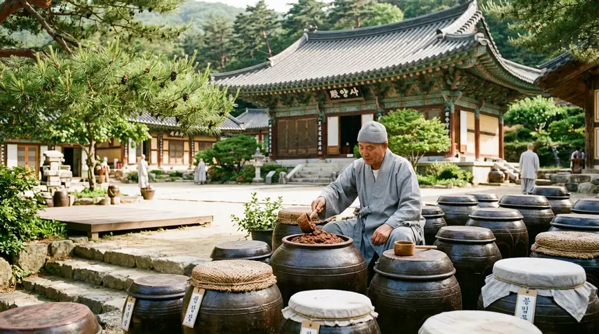 Temple jang fermentation secrets reveal ancient Korean wisdom today. 