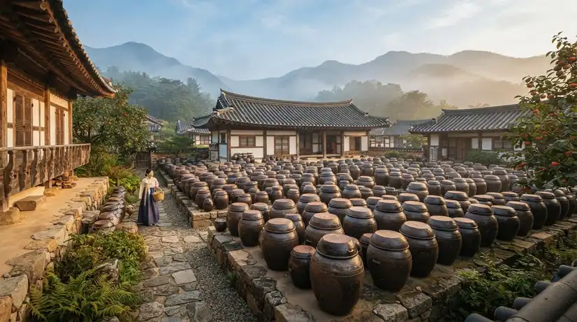 traditional-hanok-gochujang-onggi-jars